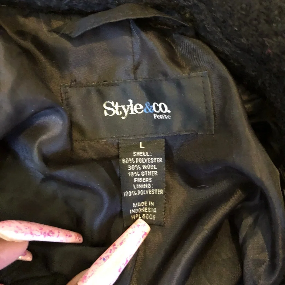 Style & Co. Pea coat 🕶 - Picture 5 of 5